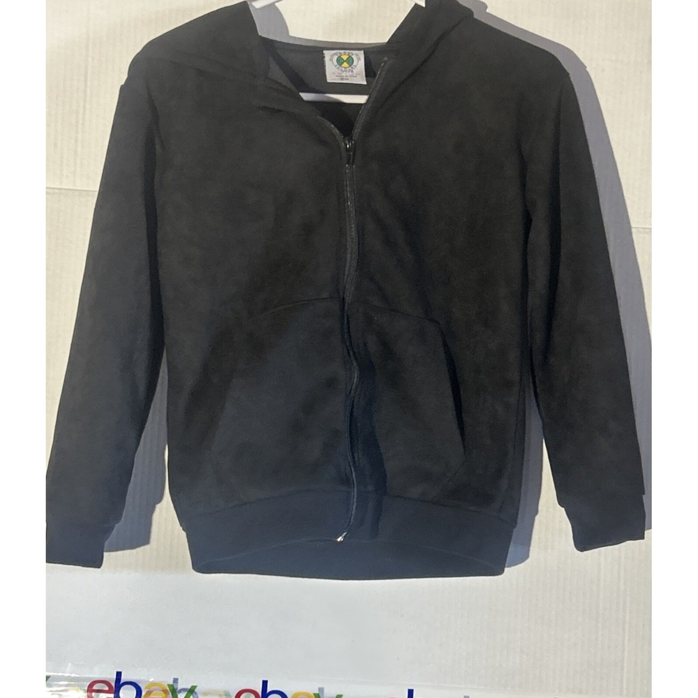 Black Cross Colours Pullover Hoodie  Kids Medium